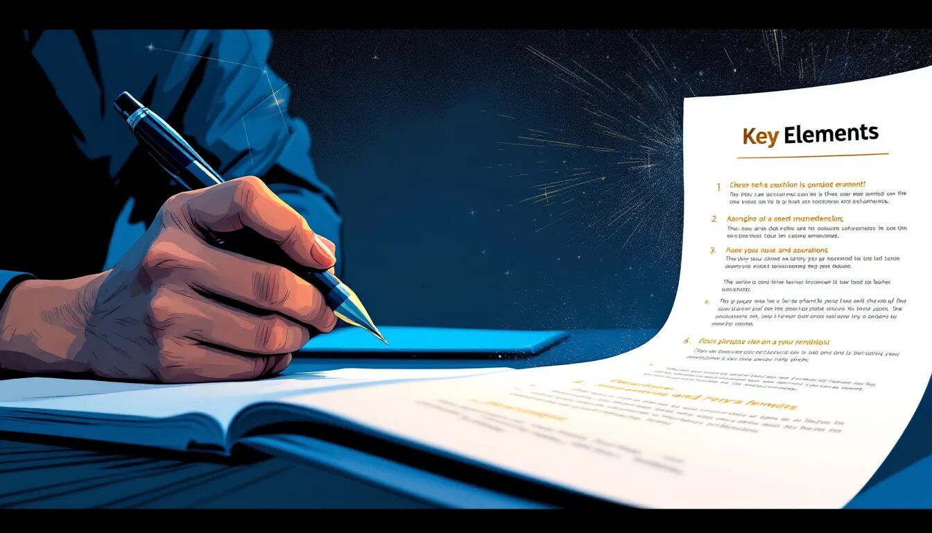 Key elements of a good press release including concise message and important details.