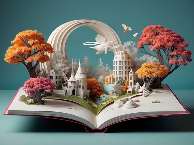 ai generated, paper, craft, building, book, fantasy, ai generated, ai generated, ai generated, ai generated, ai generated