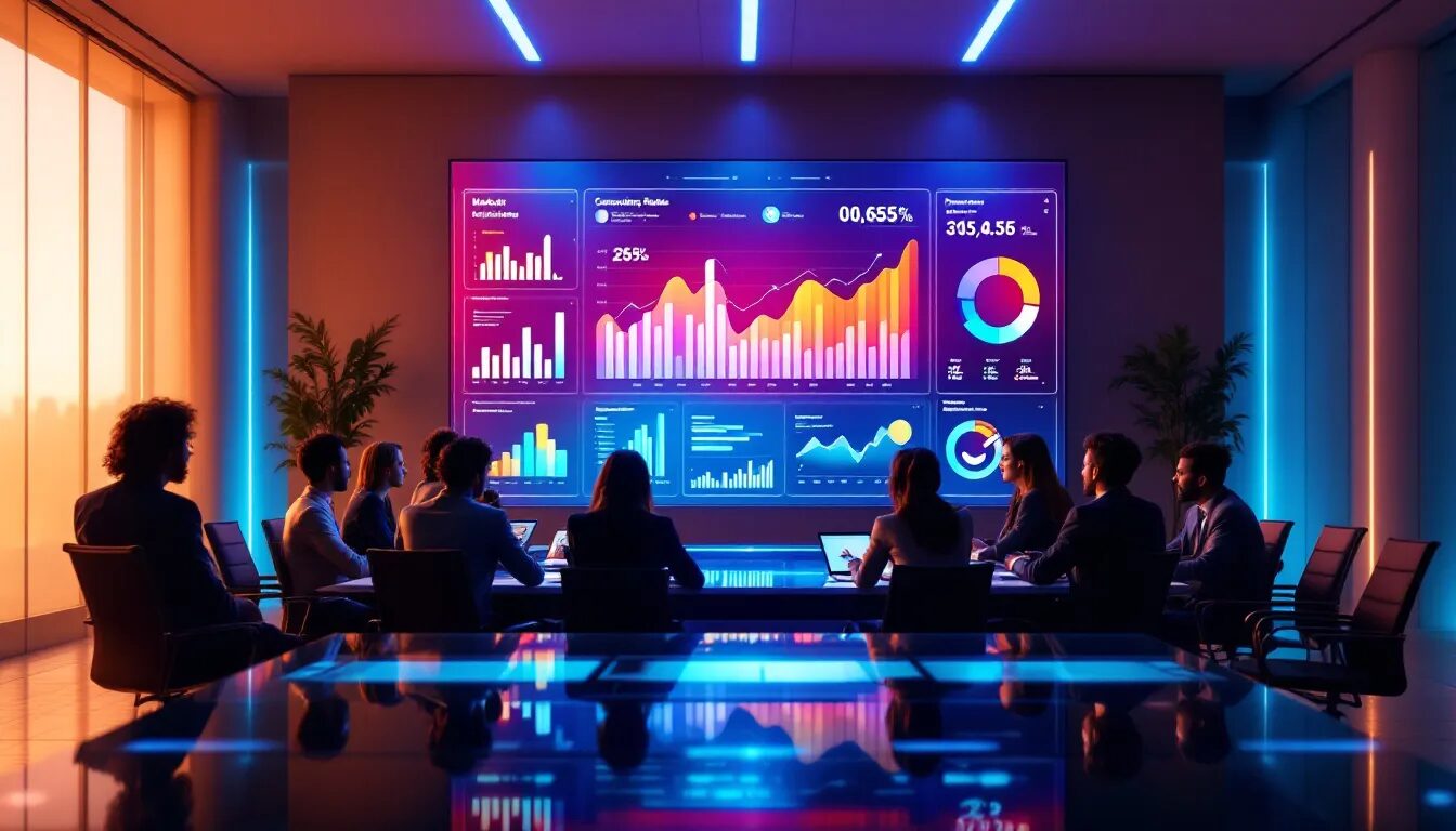 An image depicting market research in action.