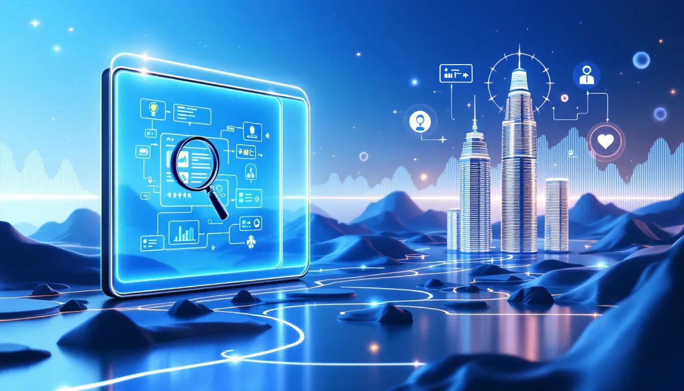 An illustration depicting the process of developing an effective SEO marketing strategy.